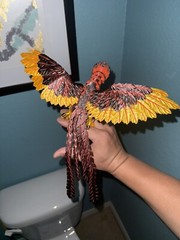 3D Printed 1 Pack Phoenix Animals 14.5” Luminous Articulated Toy Gift