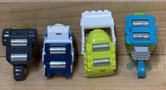 Lot of 8 Octonauts Mini Gup Speeders 2013 2014 Mattel Roller Racers