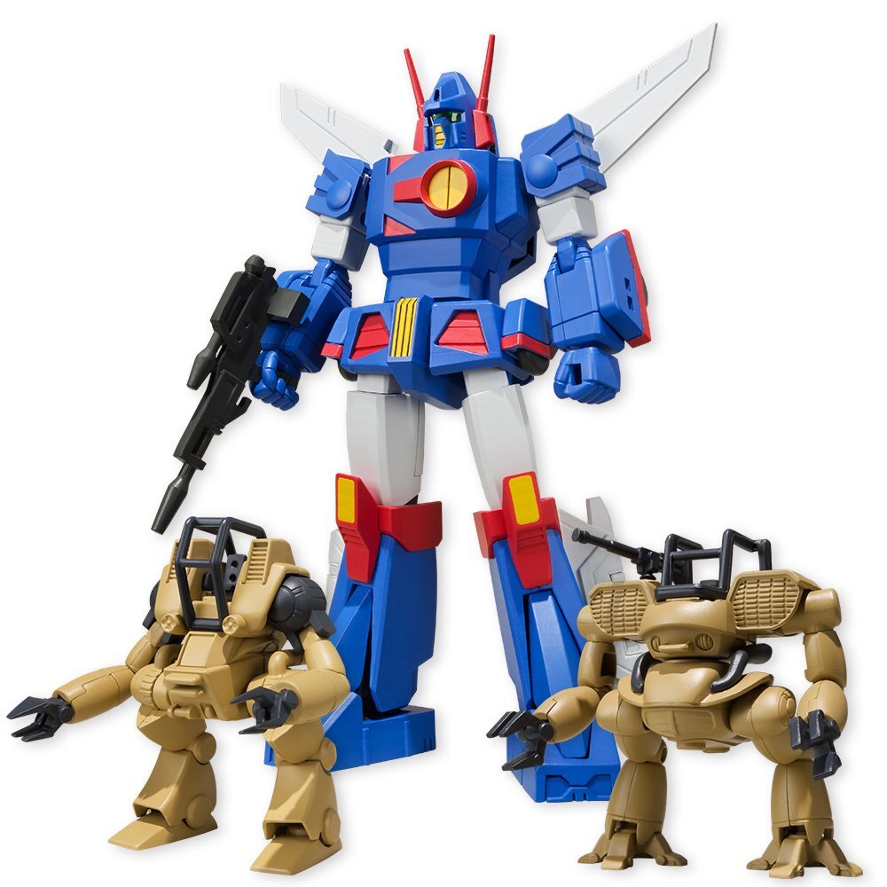 Super Mini Pla Combat Mecha Xabungle (ColorB) Full Complete 4 Pieces Candy Toy G