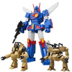 Super Mini Pla Combat Mecha Xabungle (ColorB) Full Complete 4 Pieces Candy Toy G
