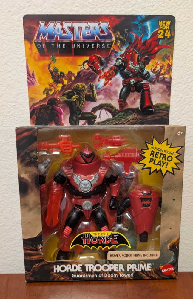 Masters of the Universe Origins Horde Trooper Prime MOTU Great Condition Sealed!