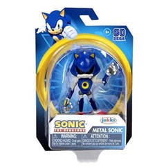 Small Blue Sonic Toy Figure Articulated Collectible for Ages 3 and Up