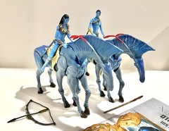 Mattel Avatar Direhorse Jake Sully Neytiri Figure Lot Set James Cameron Pandora