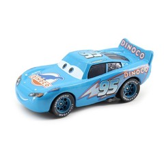 Disney Pixar Cars Dinoco Lightning McQueen Diecast 1:55 Metal Car Toy NEW Loose