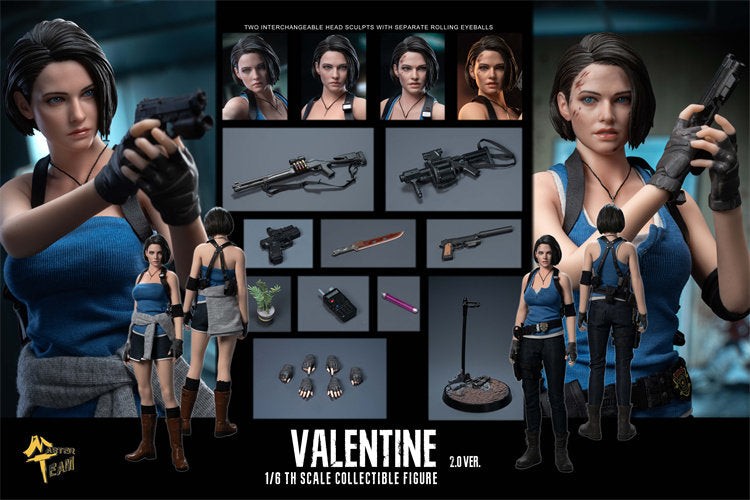 Master Team Jill Valentine 2.0 Deluxe Resident Evil 3 1/6 Figure Preorder
