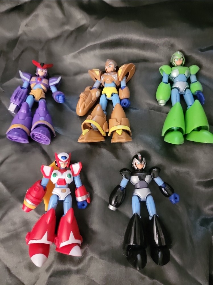 Megaman Rockman Mega Armor Series vintage bootleg set