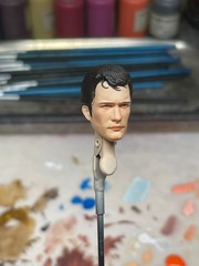 1:12 1:18 1:24 Thomas Jane Head Sculpt Carved For Male Action Figure Body Toys
