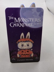 Pop mart the monsters carnival series labubu pumpkin monster