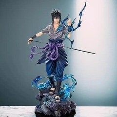 HOT 25cm Naruto Anime Figure Uzumaki Naruto Uchiha Sasuke Action Model PVC Toy