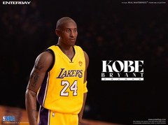 Enterbay NBA Los Angeles Lakers Kobe Bryant 24 2010 Real Masterpiece US Stock!!