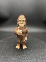 2 Pack – Sasquatch Bigfoot Figurine Giving The Thumbs Up! 3D Printed!