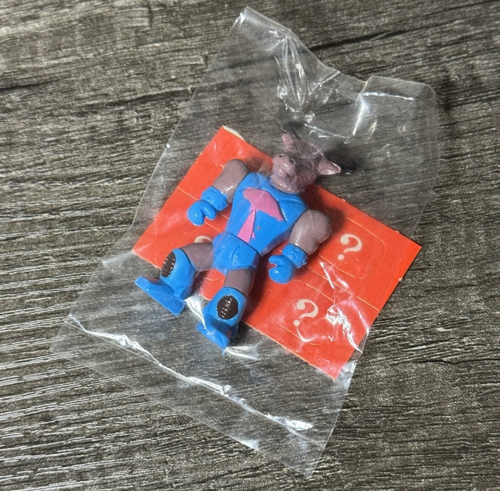 Animal Robot Fighter Transmegator #9 Tauratron Blue Bull Figure Battle Beasts KO