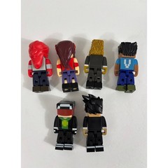 Jazwares Tube Heroes Action Figures Kids OS Multicolor Lot 6