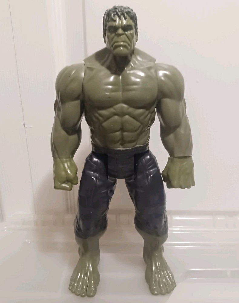 Marvel Avengers 12-inch Tall Hulk Action Figure By Hasbro Titan Hero Series