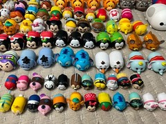 HUGE Lot of 138 Disney Tsum Tsum Vinyl Mini Figures Stackable MULTI SIZE