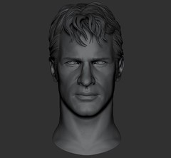 1/6 Scale Punisher Thomas Jane 2004 Head Sculpt (Hot Toys Sideshow) – Skiman.art