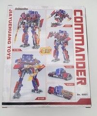 Jiayuehuang Optimus Prime (8801) New Hero OP Commander (KO SS05) Figure In Box