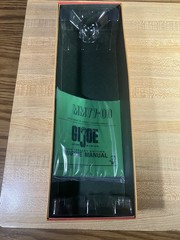GI JOE 40TH ANNIVERSARY ACTION MARINE EMPTY COFFIN BOX WITH INSERTS & MANUAL