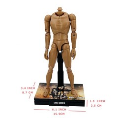 1/6 Scale Action Figure Dynamic Display Stand Universal Hexagon Base Customize