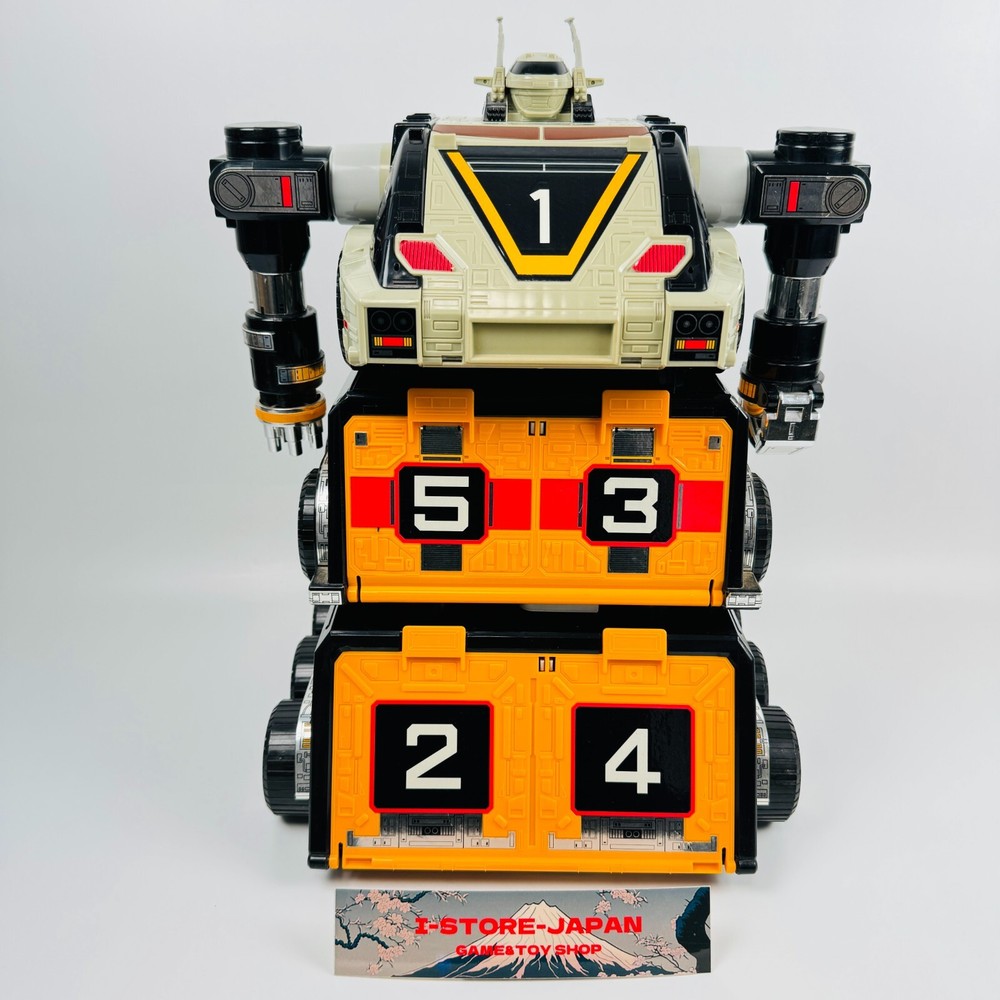 Power Rangers Turbo Gekisou Sentai Carranger DX PlaDelu Victrailer Artillatron