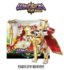 SUPER 10 WING LION Double Dragon Transforming Robot Action Figure Youg Toys 2022