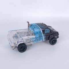 Transformers Ironhide DOTM Deluxe Class Scan Series Figure Only – READ