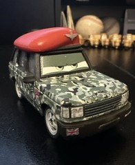 Mattel Disney Pixar Cars 2 Corporal Josh Coolant Deluxe Diecast 1:55