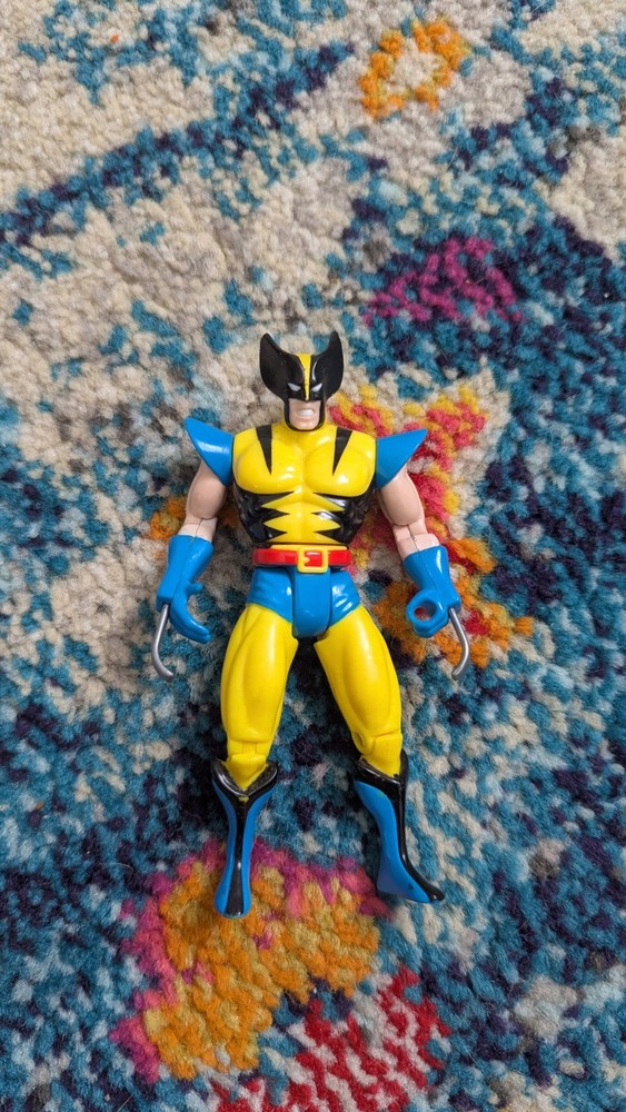 Wolverine X-men Marvel 5” Action Figure 1992 Toybiz Toy