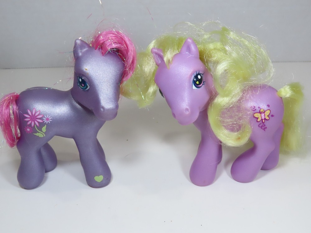 My Little Pony Lot Doseydotes Petal Blossom 2002 Hasbro MLP Ponies C8773