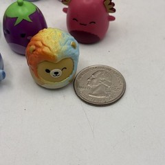 Squishmallows Squish-A-Longs Mini Figures Lot 20pc Animals Fruit Toys Jazwares