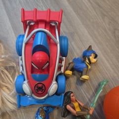 Mixed Lot Of 20 Toys Action Figure Toy Various Brands Heros Vehicle Hero