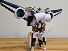 [SKYGALLOP] Metal Cardbot S Airplane Transformer Robot Toy 2025