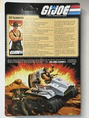 TRANSFORMERS X G.I. JOE KUP TRIPLE “T” 3.75″ SGT SLAUGHTER FIGURE IS UNPUNCHED