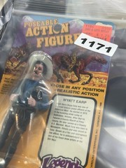Wyatt Earp 1981 Empire Toys Legends of the West Action Figure 4″ MOC