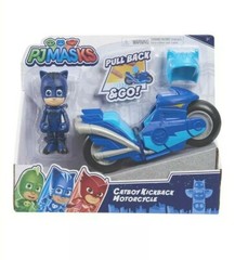 PJ Masks Catboy Kickback Motorcycle Pull Back Toy Age 3 and up