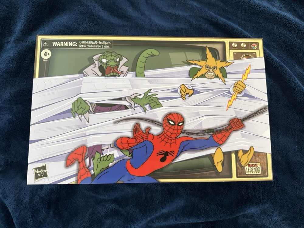HASBRO SDCC 2026 SPIDER-MAN LIZARD ELECTRO MEME-TASTIC 3 PACK MARVEL LEGENDS
