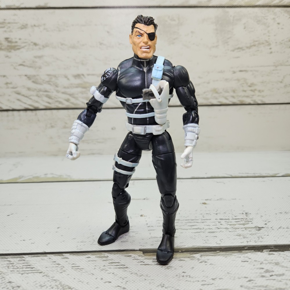 ToyBiz Marvel Legends Nick Fury Series 5 2004 6″ Poseable Action Figure Loose