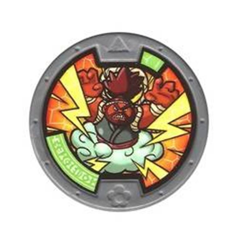 YoKai Yo-Kai Watch Series 4 Papa Bolt Medal ***NEW Unused*** English version