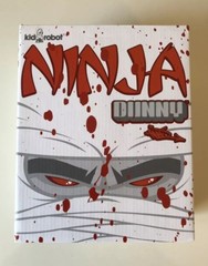 Kidrobot MAD NINJA RED 8” Dunny Limited Special Edition Vinyl Art Toy VERY RARE!