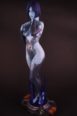 Cortana Halo Hand Painted Statue Highly Detailed Collector Figure