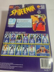 ToyBiz Spider-Man New Animated Series Chameleon Transforming Figure + Gun Head