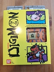 Digimon 20th Anniversary English Version Orange Tiger Stripe Pattern
