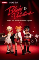 POP MART PEACH RIOT BLOODY VALENTINE 3 Figure Bundle SEALED