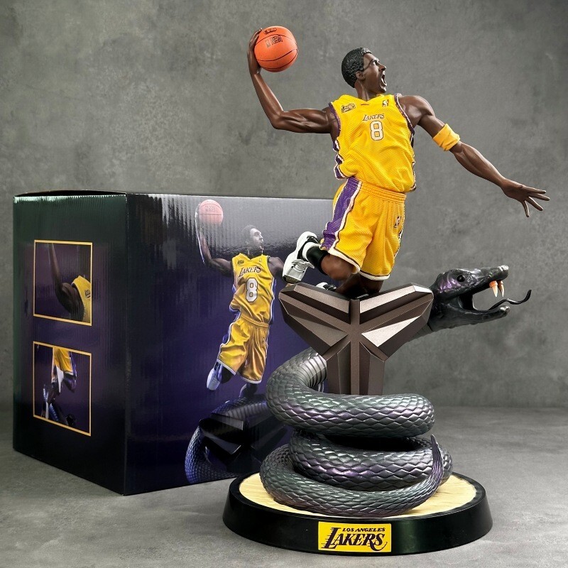 Basketball star NBA GK Kobe Black Mamba Hurricane model ornaments boxed