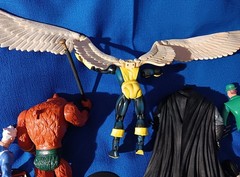 12 1990s Kenner Marvel Batman And Other DC Comics/Playmates Toy Figure Lot Dozen