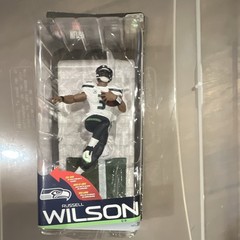 McFarlane NFL Russell Wilson Seahawks Collector Club Figure w/ Base 61 of 500