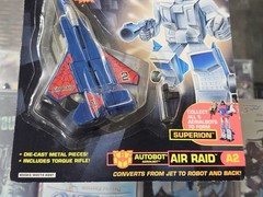 Transformers Original 1993 G2 Aerialbot Air Raid MOSC Superion Vintage NEW