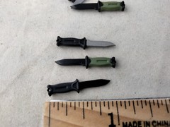 Tactical Knife Combat Dagger 1:12 Scale Weapon Action Figure Accessory Blade