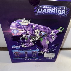 Tyrannosaurus Warrior Transformer Robot Figure Complete w/ Parts
