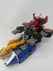 Vintage 1993 Mighty Morphin Power Rangers Megazord Deluxe Set 2260 w/ Box Manual